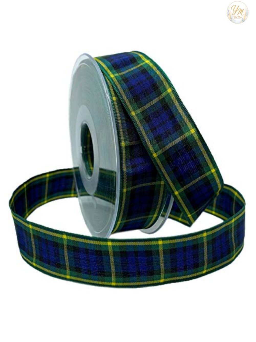 Scotland Tartan Ribbon 1 Inch 27 Yards Polyester Craft Decor